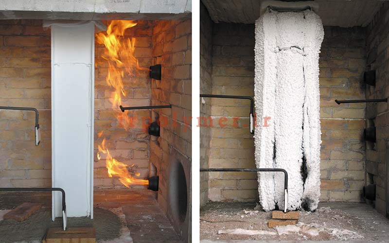 محافظت از ستون های فولادی در مقابل آتش